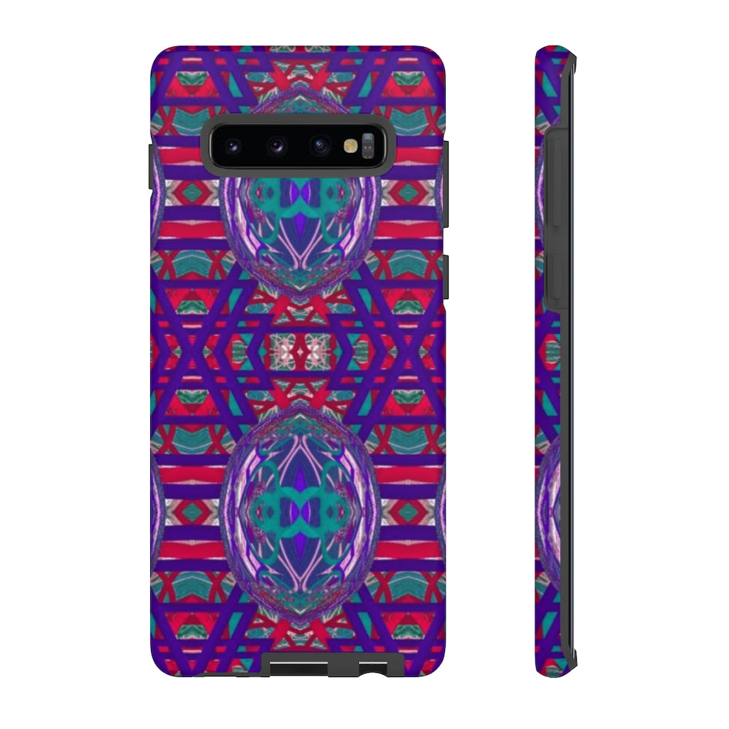 Purple Eggs Art Tough Phone Cases