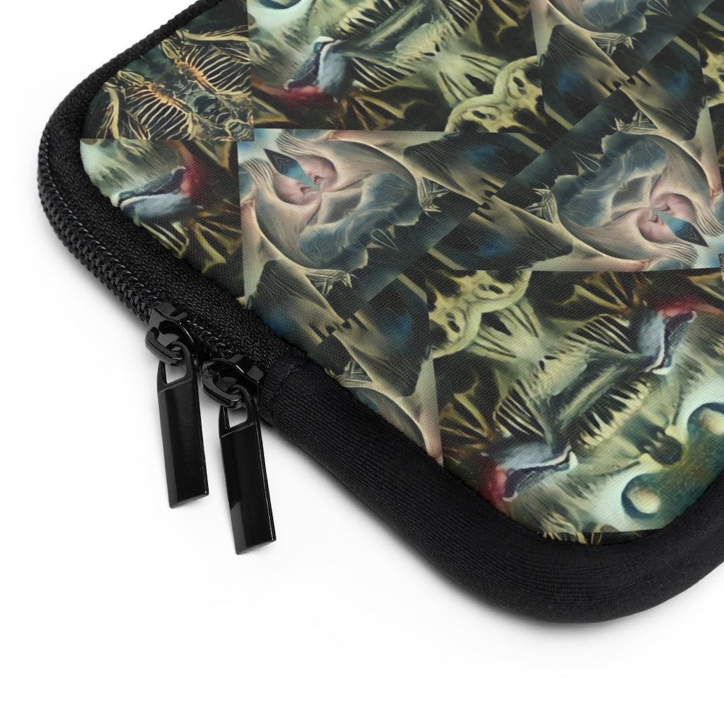 Skellton Key Print Laptop Sleeve