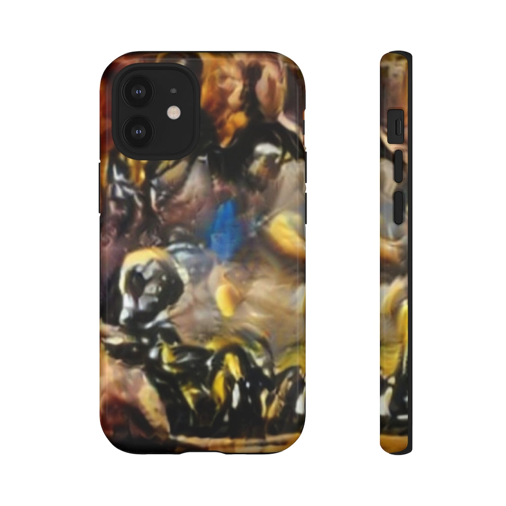 Bird At Apocalypse Prayer Art Tough Phone Case