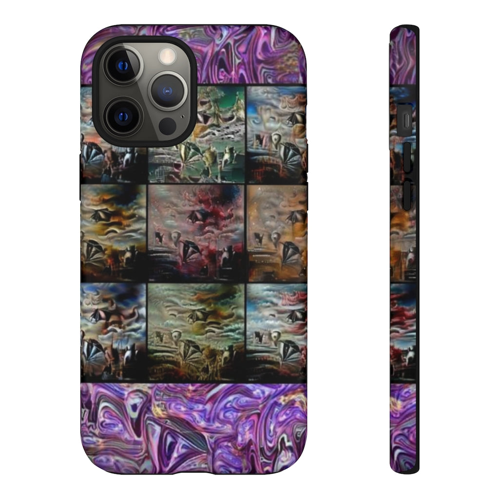 Bird At Piano Art Tough Phone Case