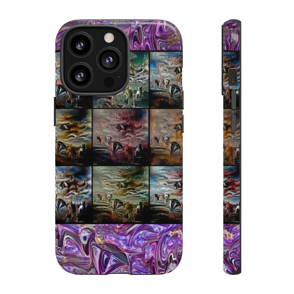 Bird At Piano Art Tough Phone Case