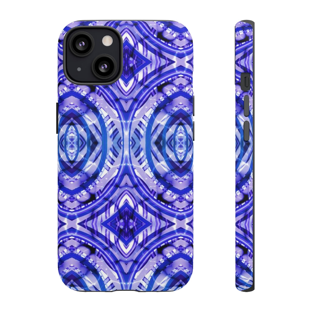 Blue Print Tough Phone Case