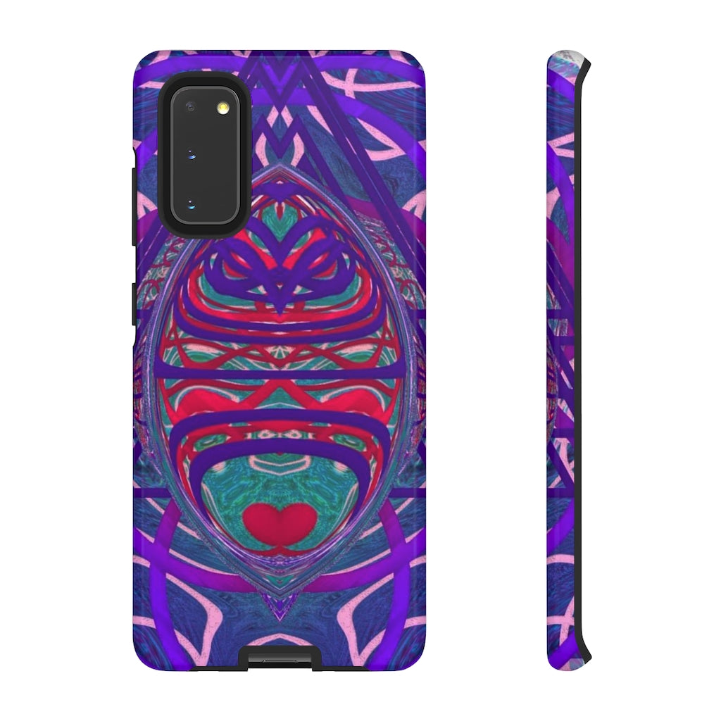 Burple Purd Art Tough Phone Case