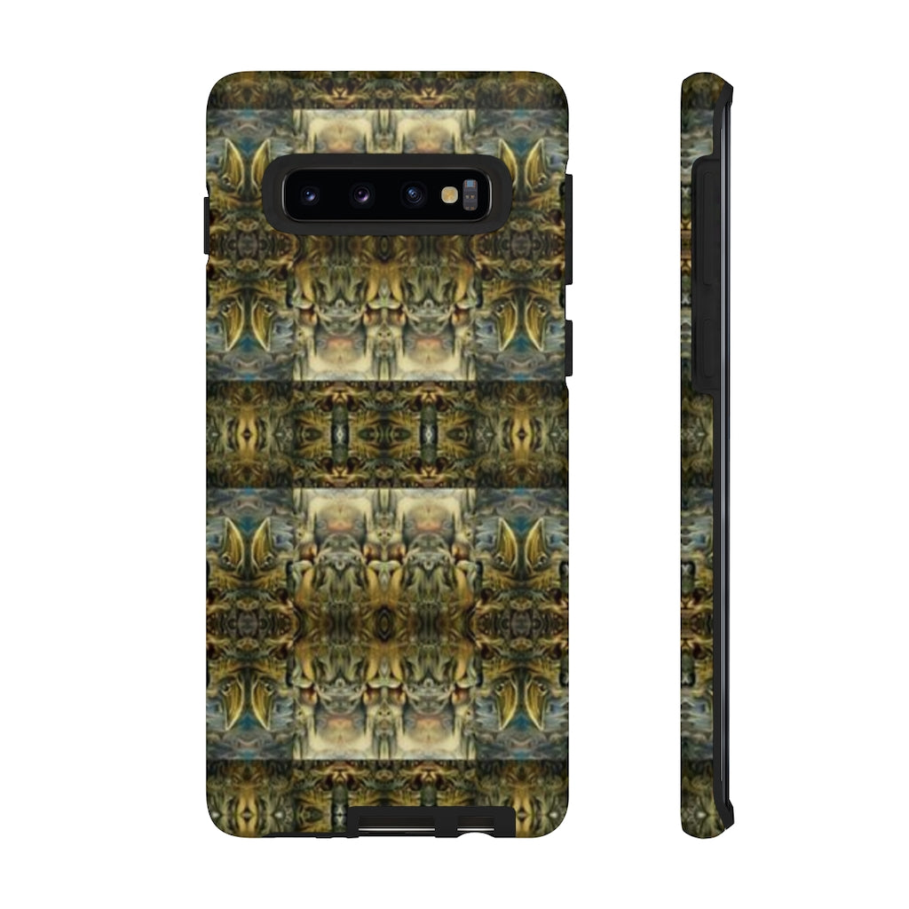 On Cats and Birds Art Tough Phone Case