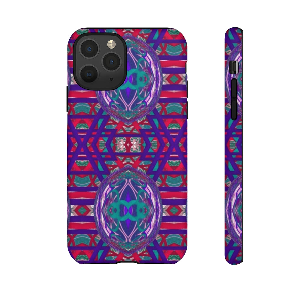 Purple Eggs Art Tough Phone Cases