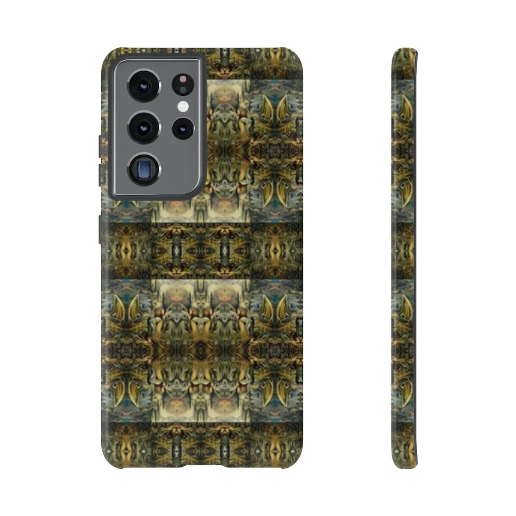 On Cats and Birds Art Tough Phone Case