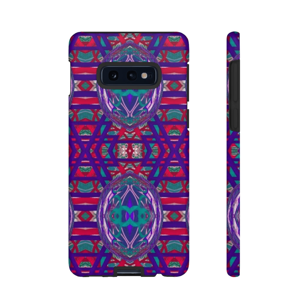 Purple Eggs Art Tough Phone Cases