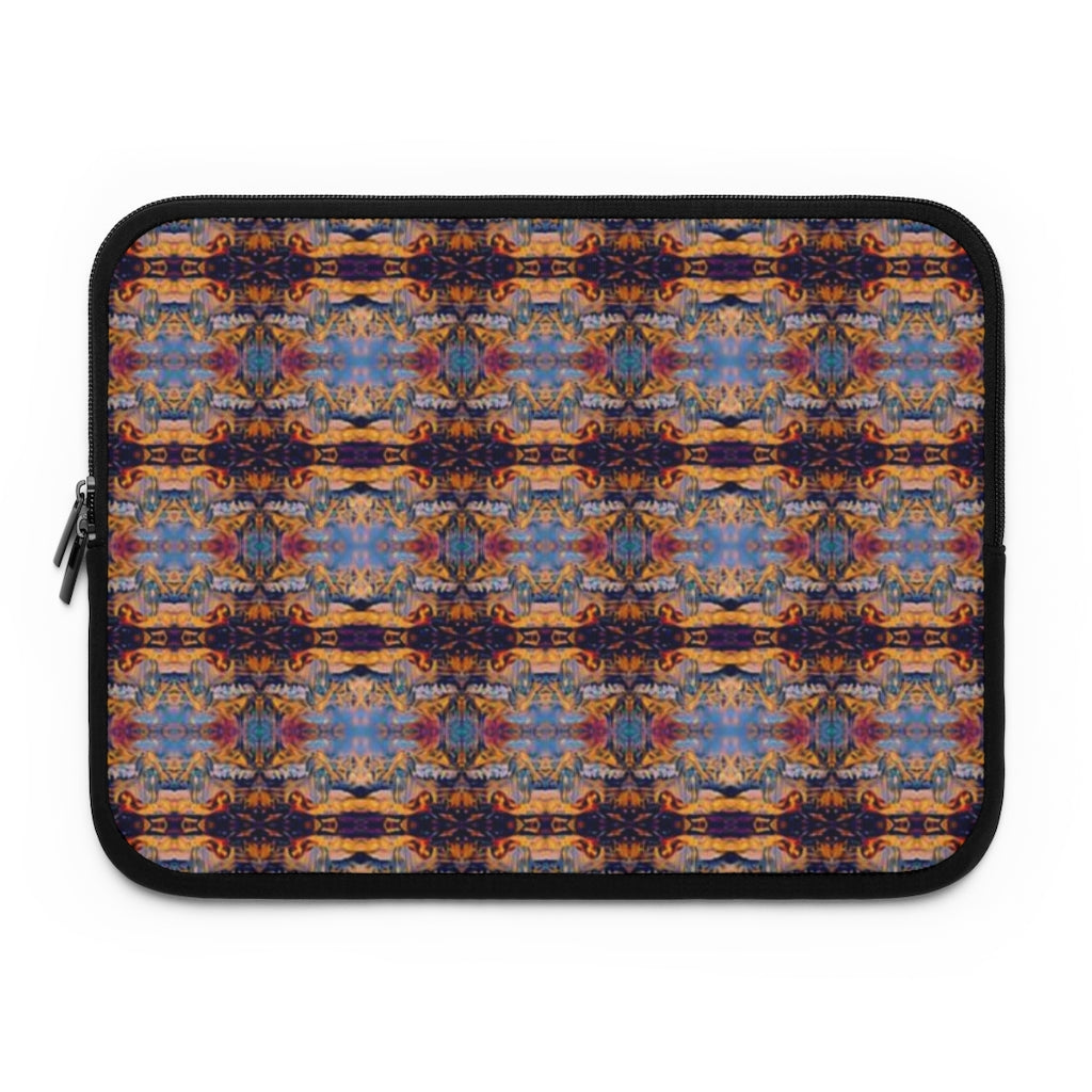 City Birds Print Laptop Sleeve