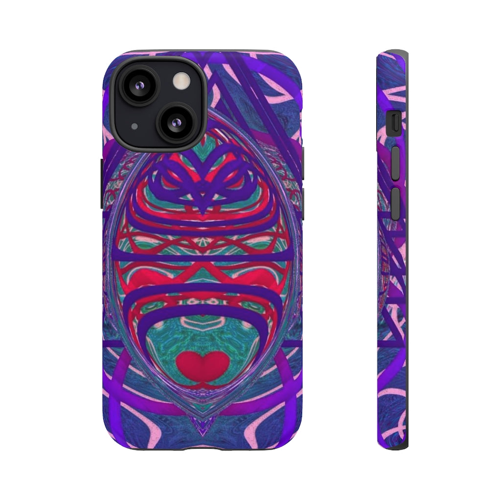 Burple Purd Art Tough Phone Case