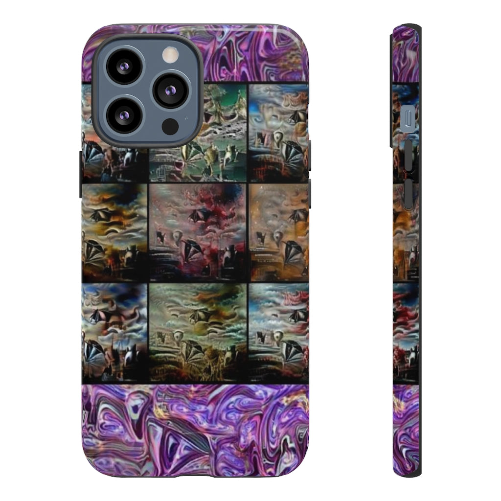 Bird At Piano Art Tough Phone Case