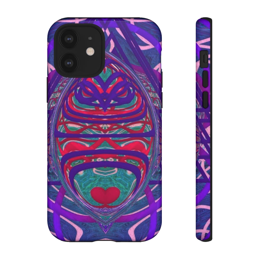 Burple Purd Art Tough Phone Case