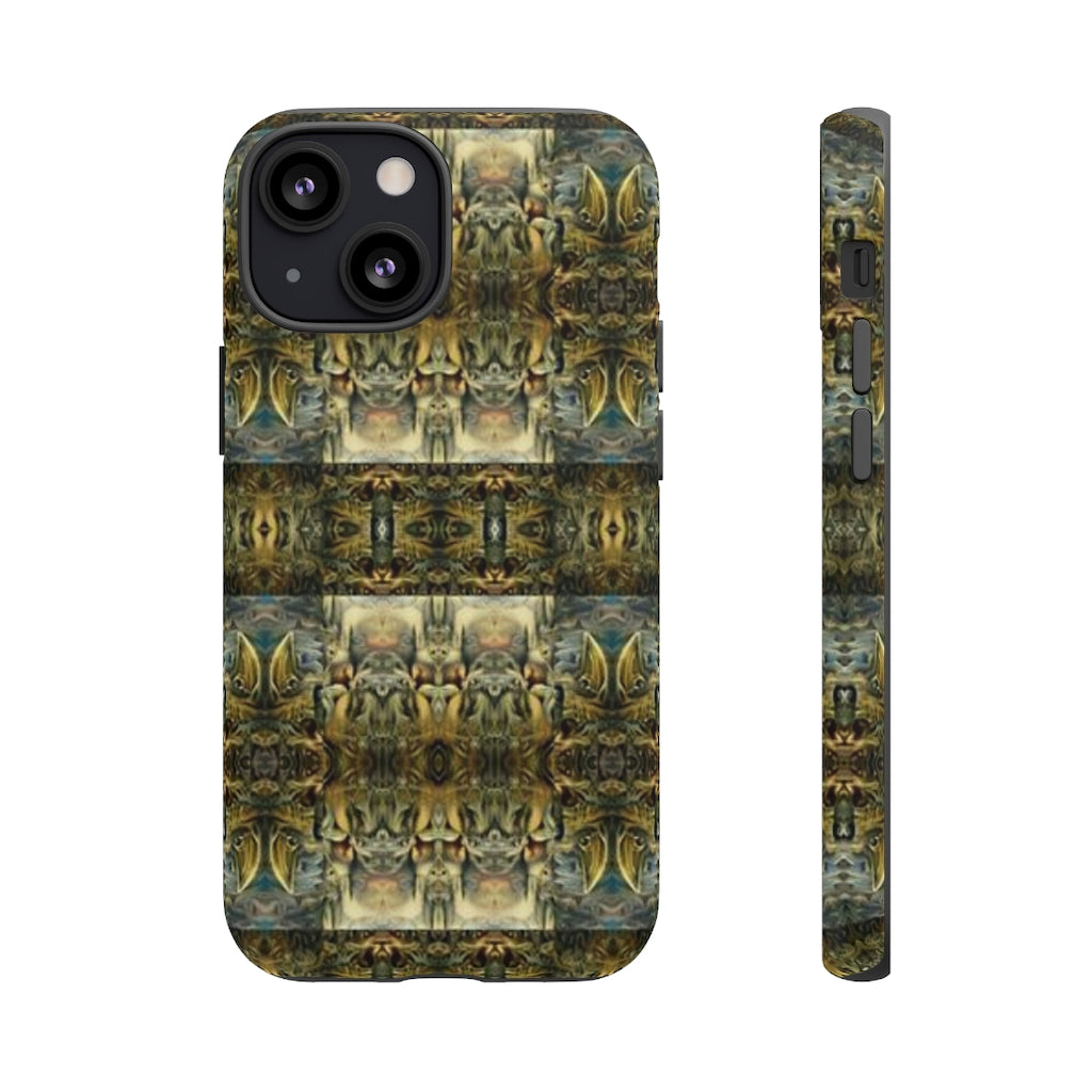 On Cats and Birds Art Tough Phone Case