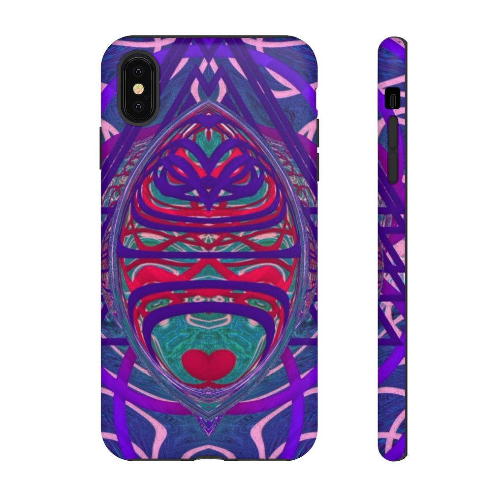 Burple Purd Art Tough Phone Case