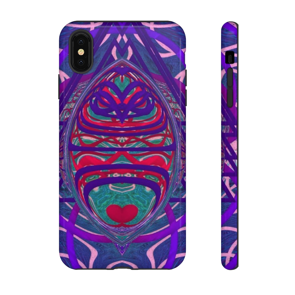 Burple Purd Art Tough Phone Case