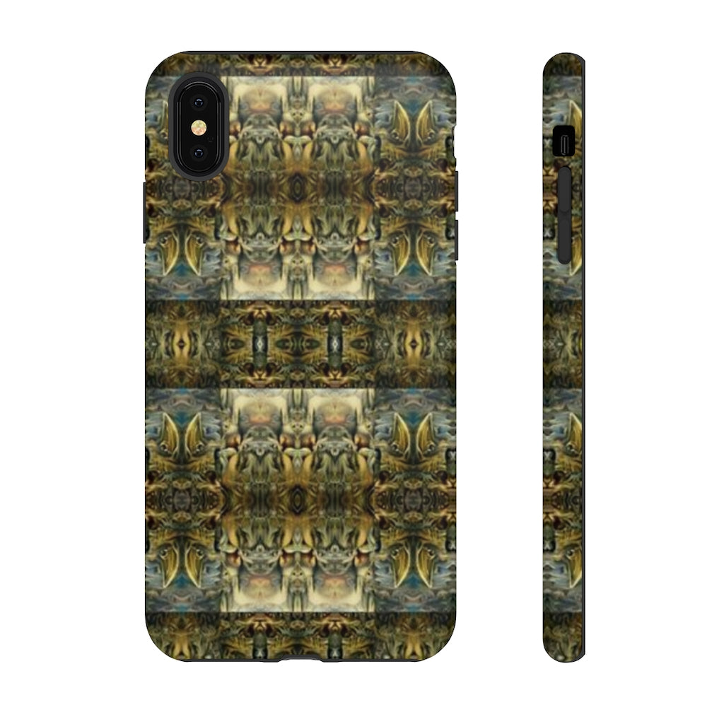 On Cats and Birds Art Tough Phone Case