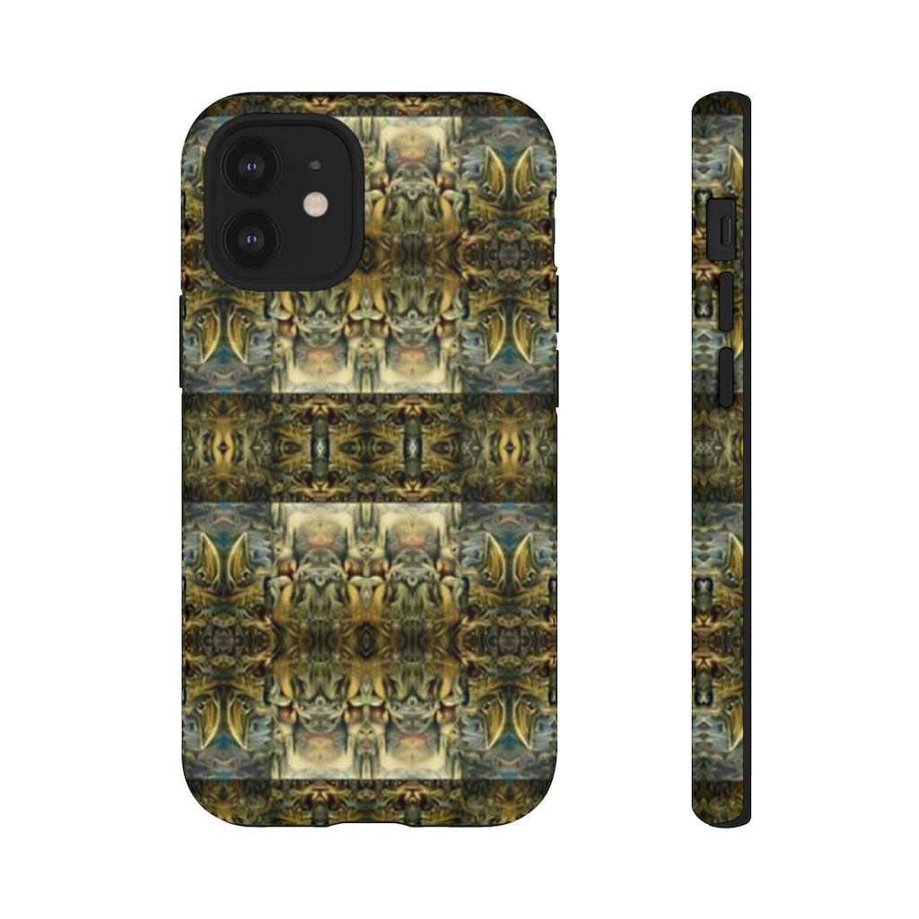 On Cats and Birds Art Tough Phone Case