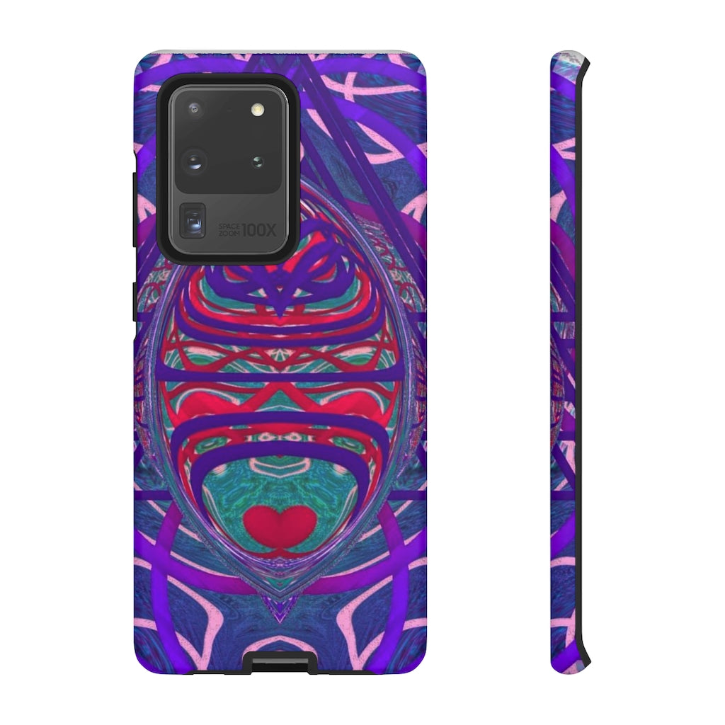 Burple Purd Art Tough Phone Case