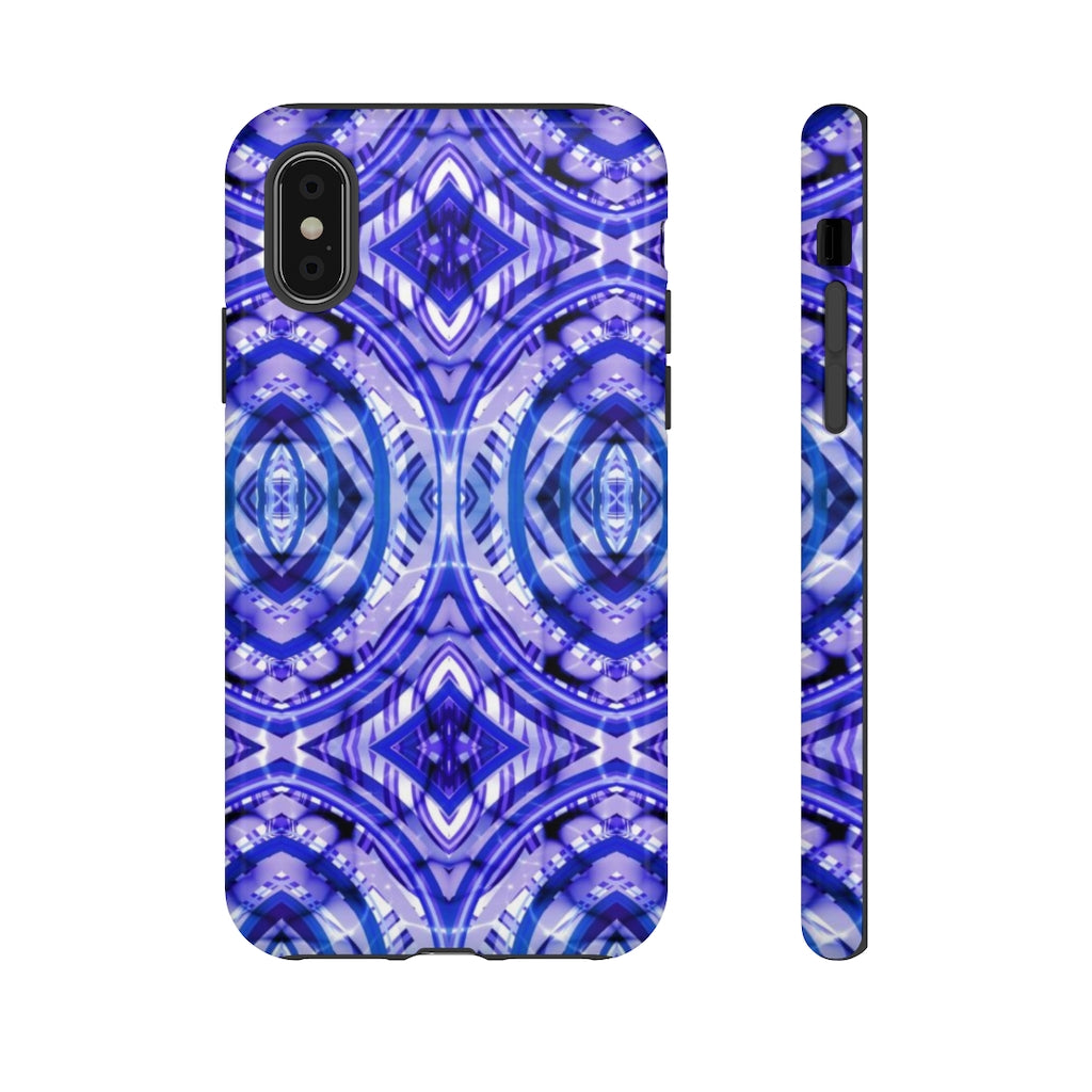 Blue Print Tough Phone Case