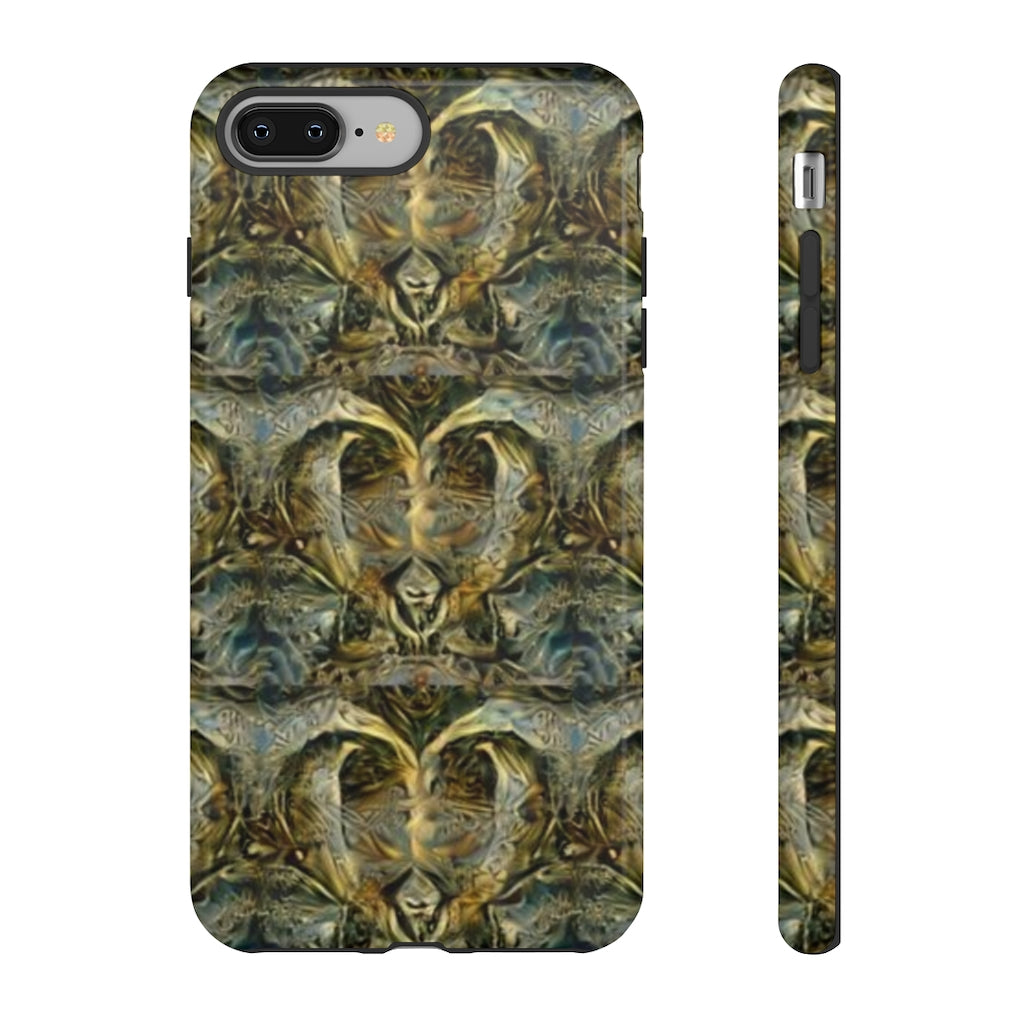 Ornate Gold Hearts II Tough Phone Case