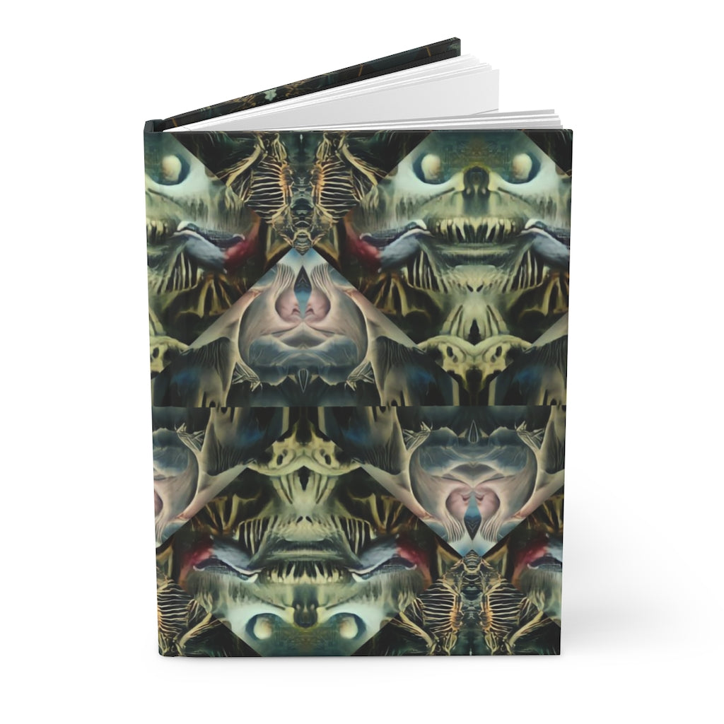 Skellton Key Print Hardcover Journal Matte