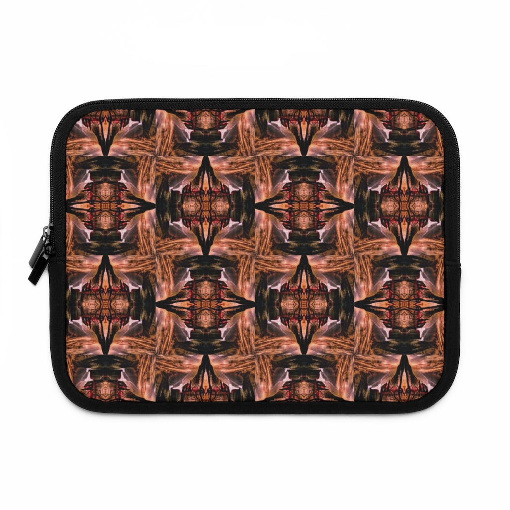 Pink Spyres Print Laptop Sleeve