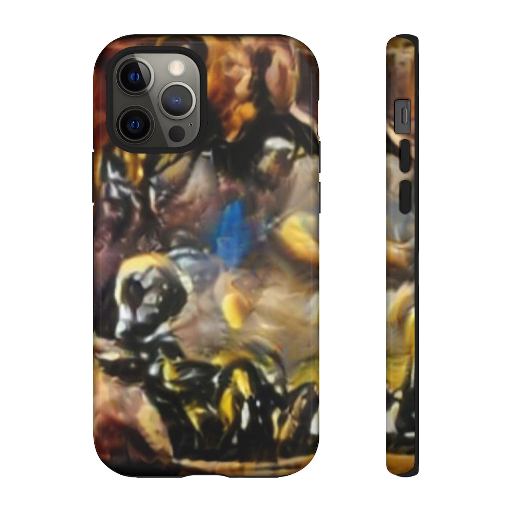 Bird At Apocalypse Prayer Art Tough Phone Case