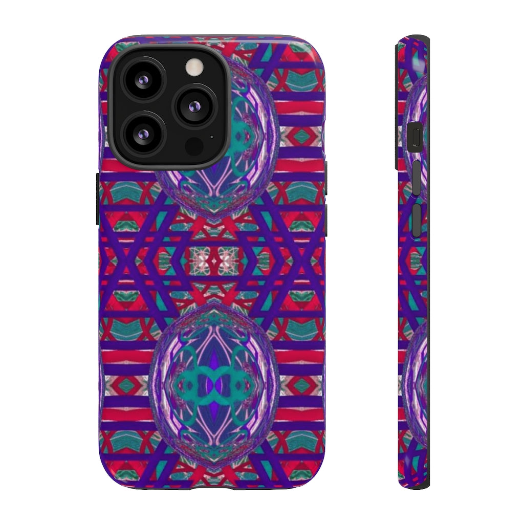 Purple Eggs Art Tough Phone Cases