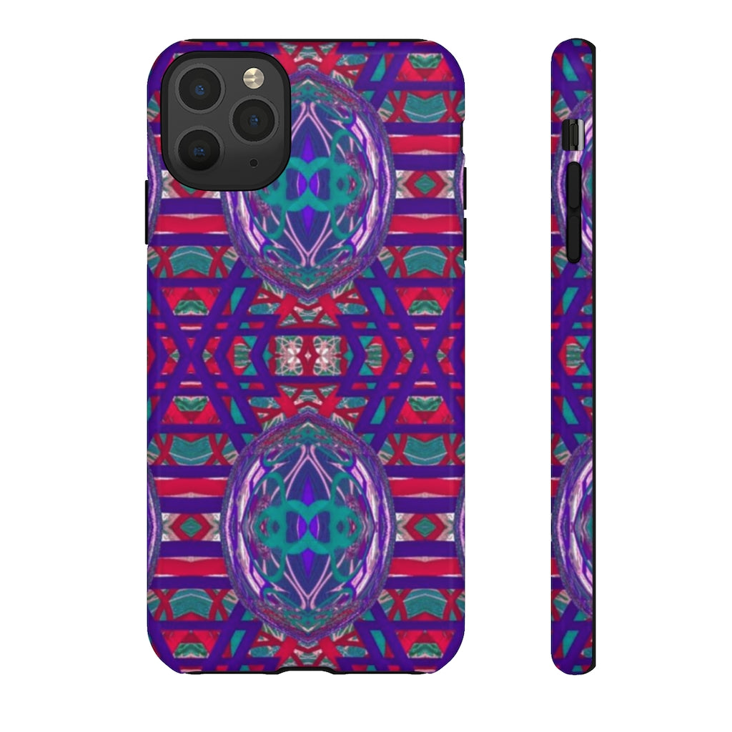 Purple Eggs Art Tough Phone Cases