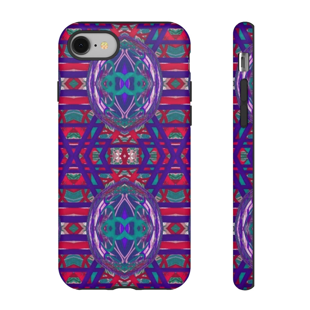 Purple Eggs Art Tough Phone Cases