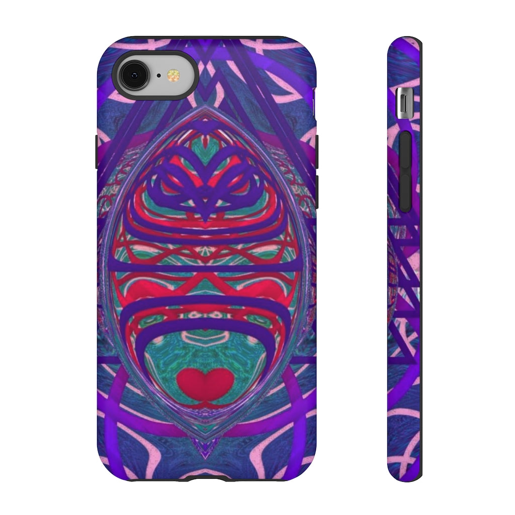 Burple Purd Art Tough Phone Case