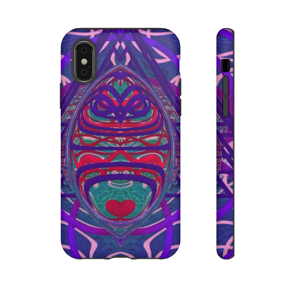 Burple Purd Art Tough Phone Case