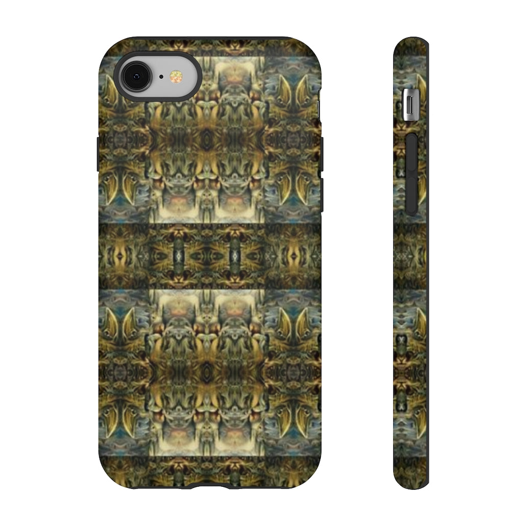 On Cats and Birds Art Tough Phone Case