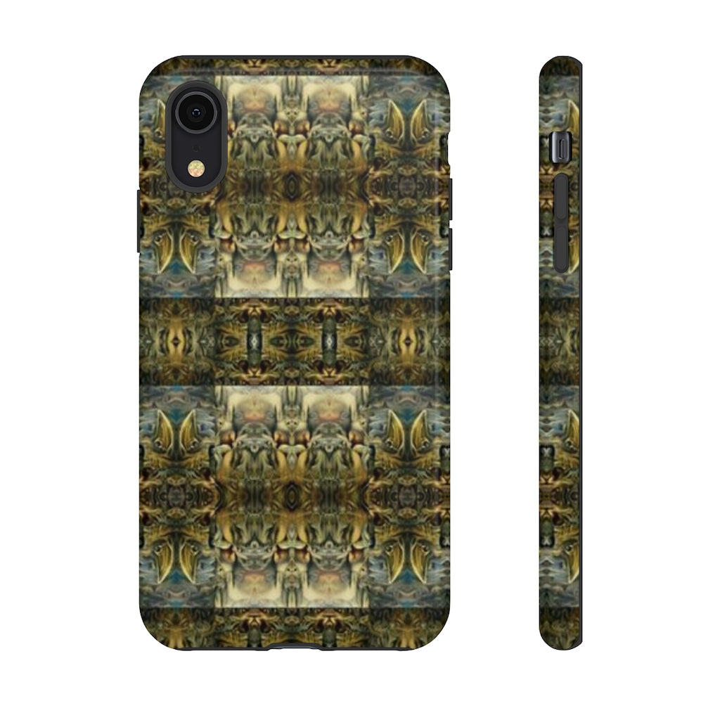 On Cats and Birds Art Tough Phone Case