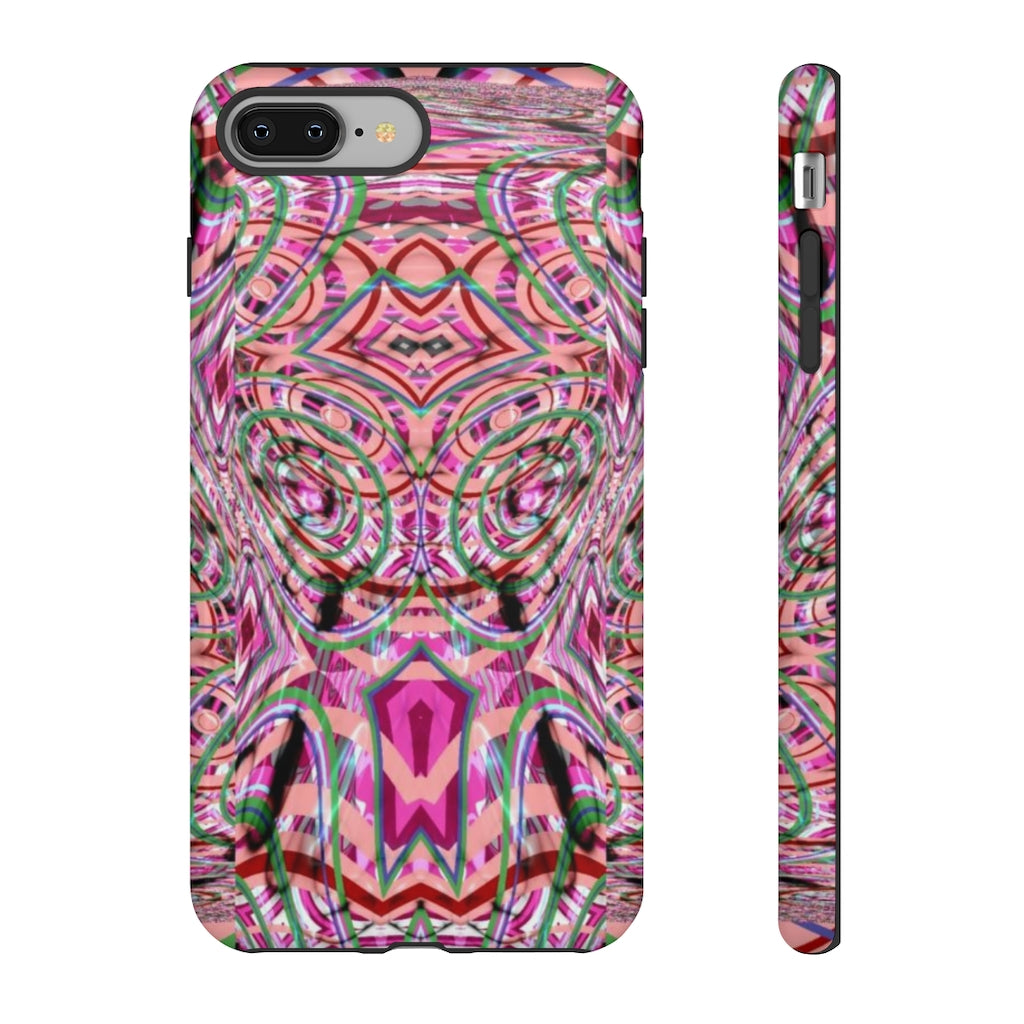 Pink Mess Art Tough Phone Cases