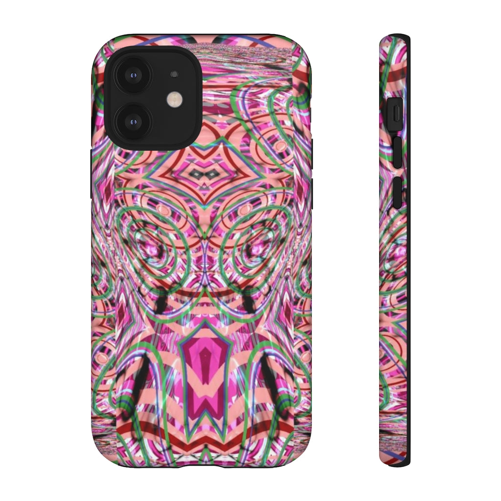 Pink Mess Art Tough Phone Cases