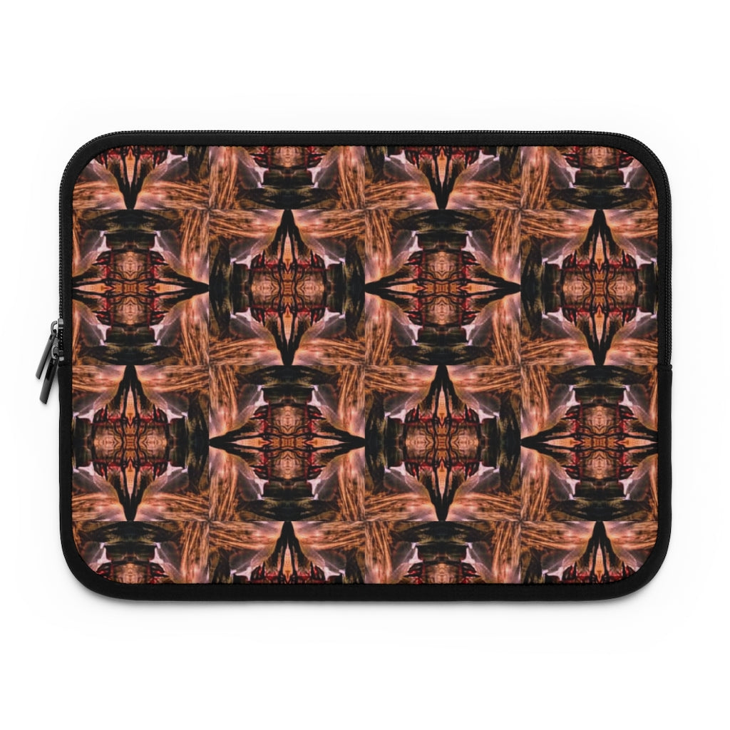 Pink Spyres Print Laptop Sleeve