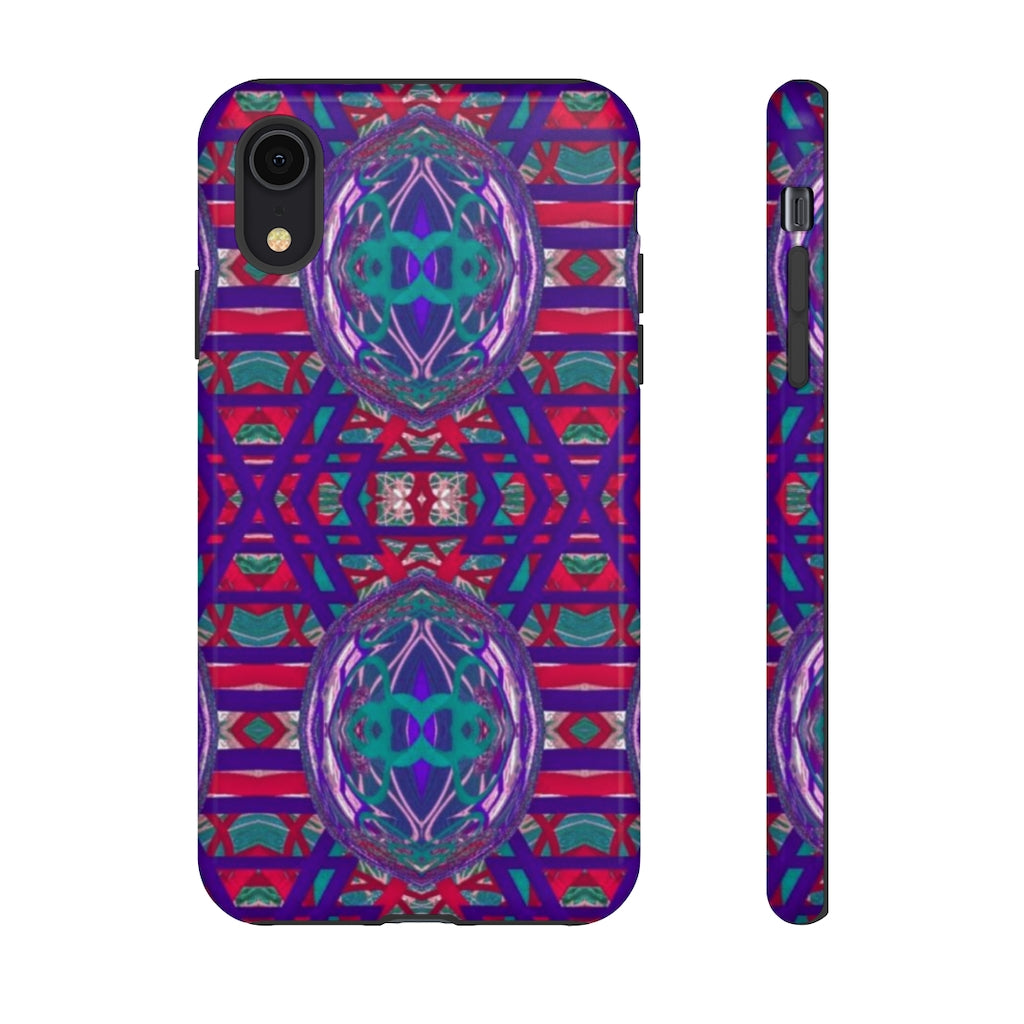 Purple Eggs Art Tough Phone Cases