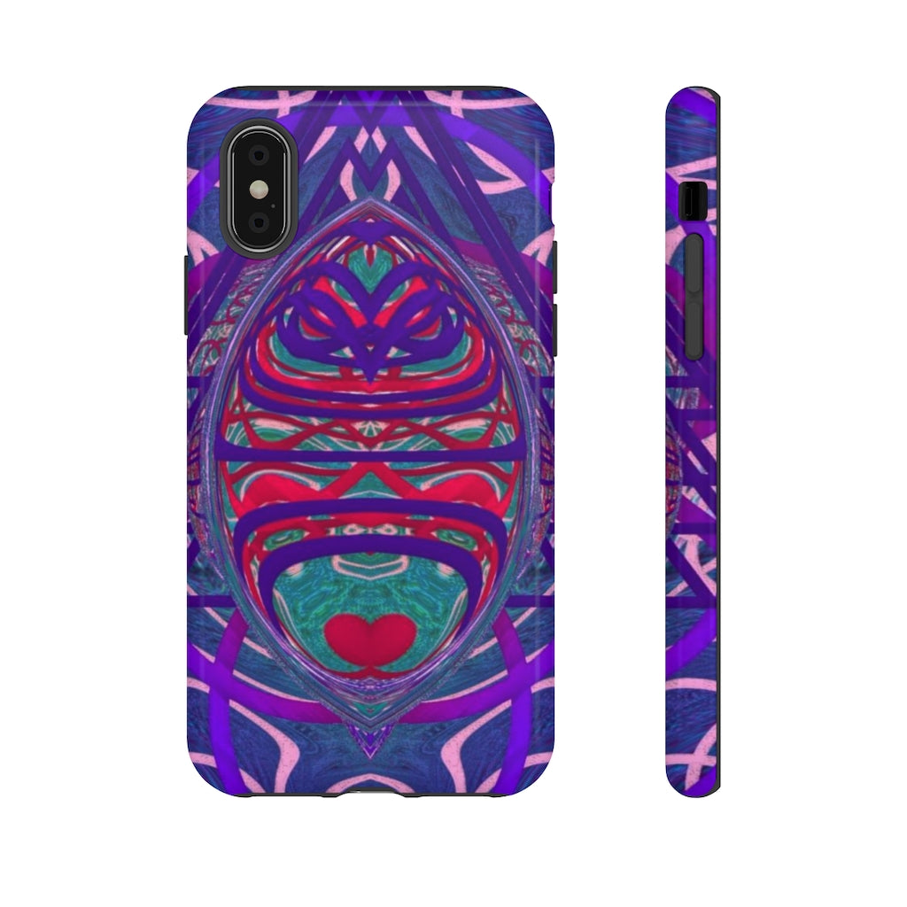 Burple Purd Art Tough Phone Case