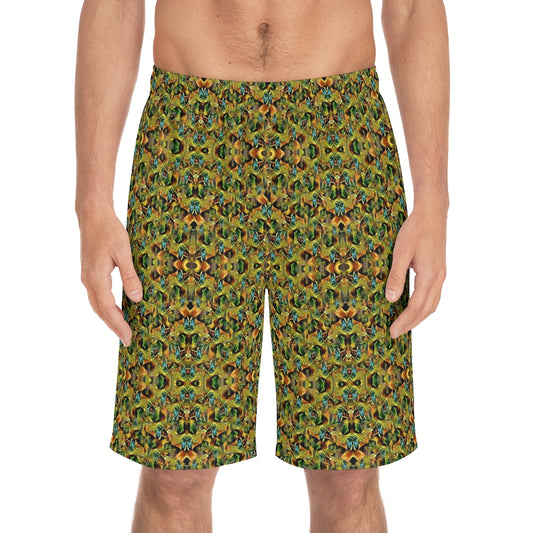 Beezy Print Men's Board Shorts