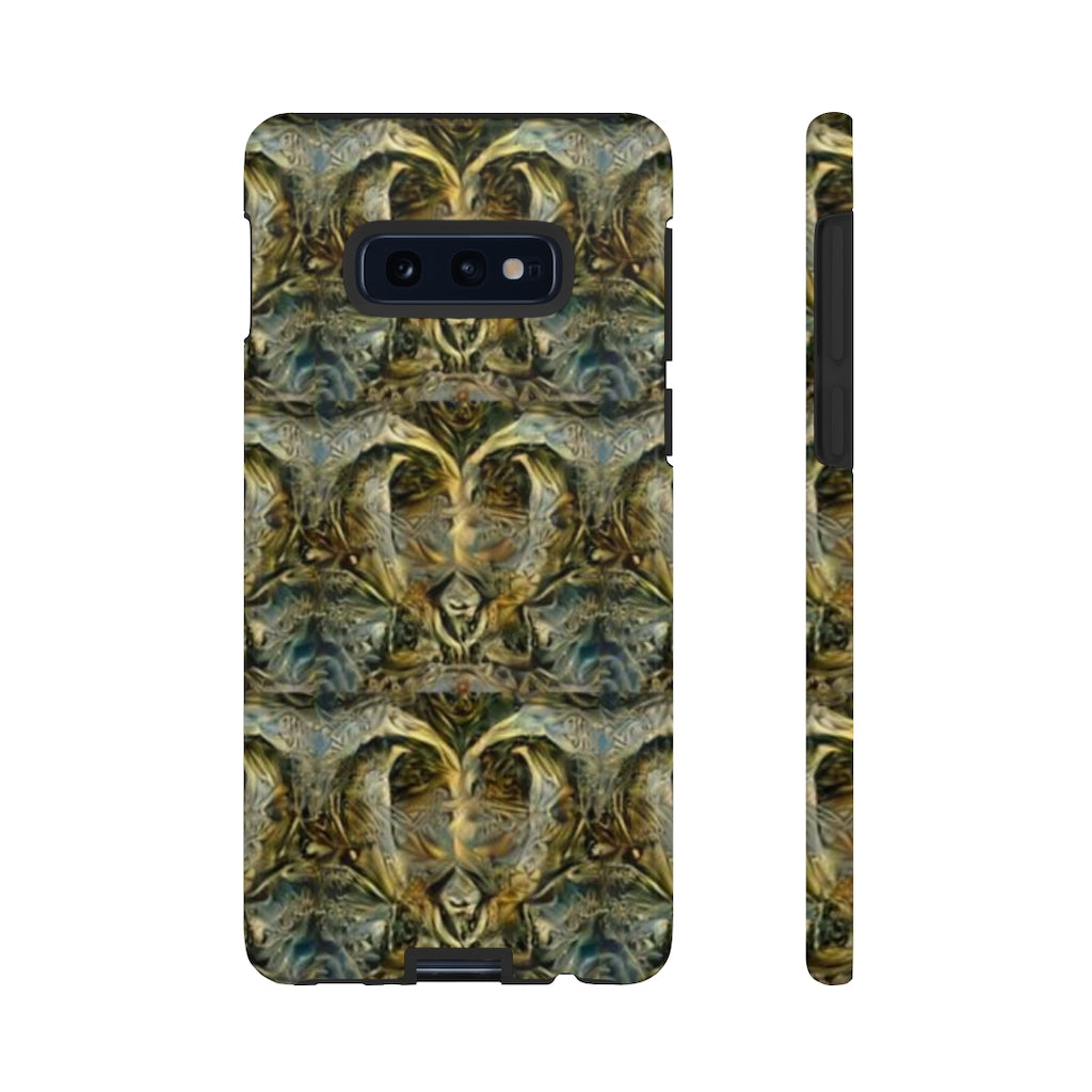 Ornate Gold Hearts II Tough Phone Case