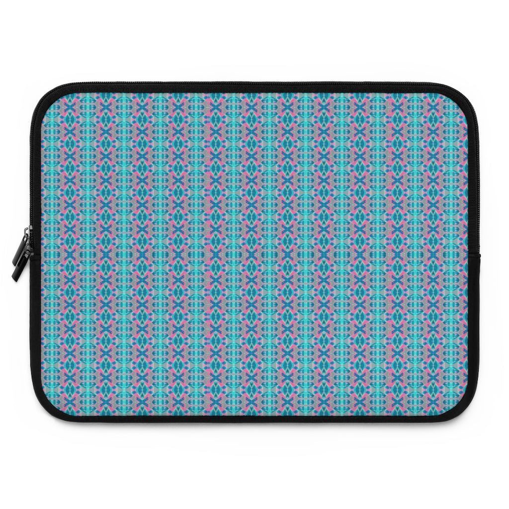 Robin Egg Blue Seed Pod Print Laptop Sleeve