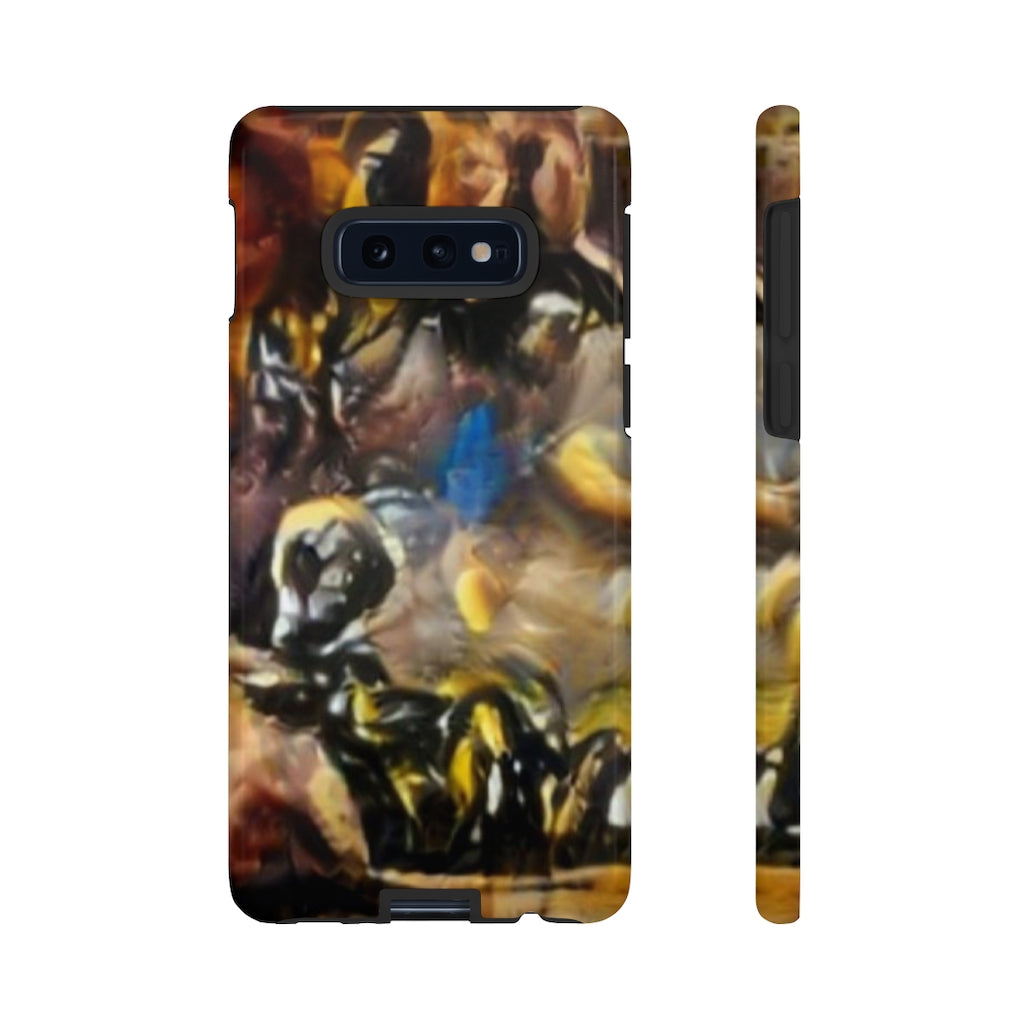 Bird At Apocalypse Prayer Art Tough Phone Case