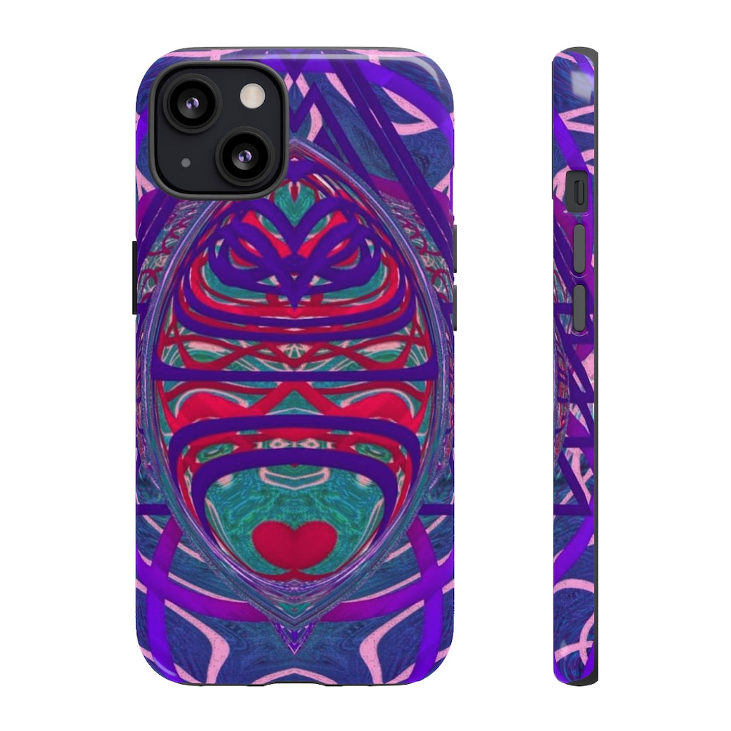 Burple Purd Art Tough Phone Case