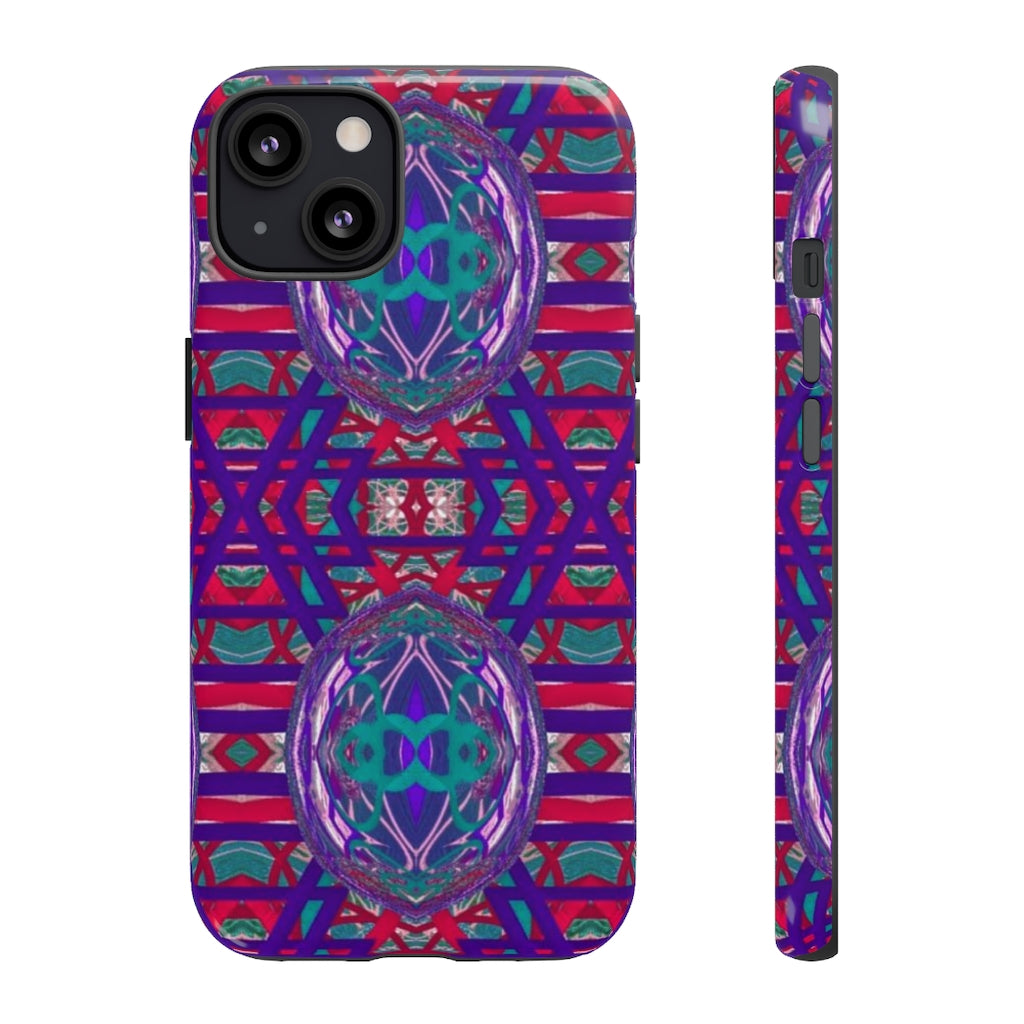 Purple Eggs Art Tough Phone Cases